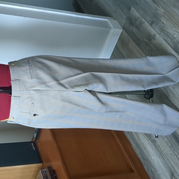 Vintage Checked Flared Pants - Picture 4 of 8